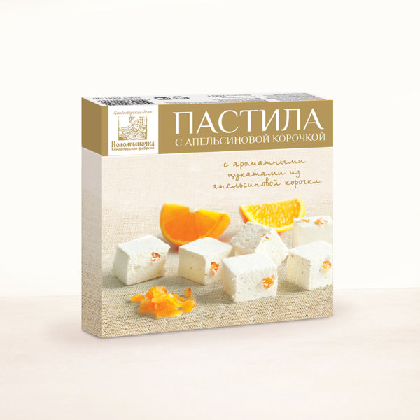 №2 Пастила 205г с апельсиновой корочкой  в Можге