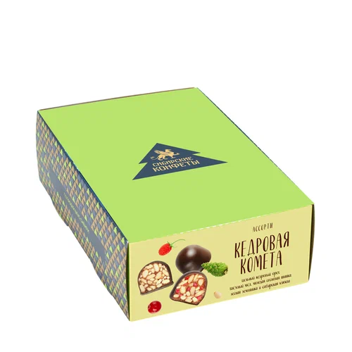  Кедровая комета Ассорти (9429) (классика, клюква, шишка, земляника), 540г   в Можге