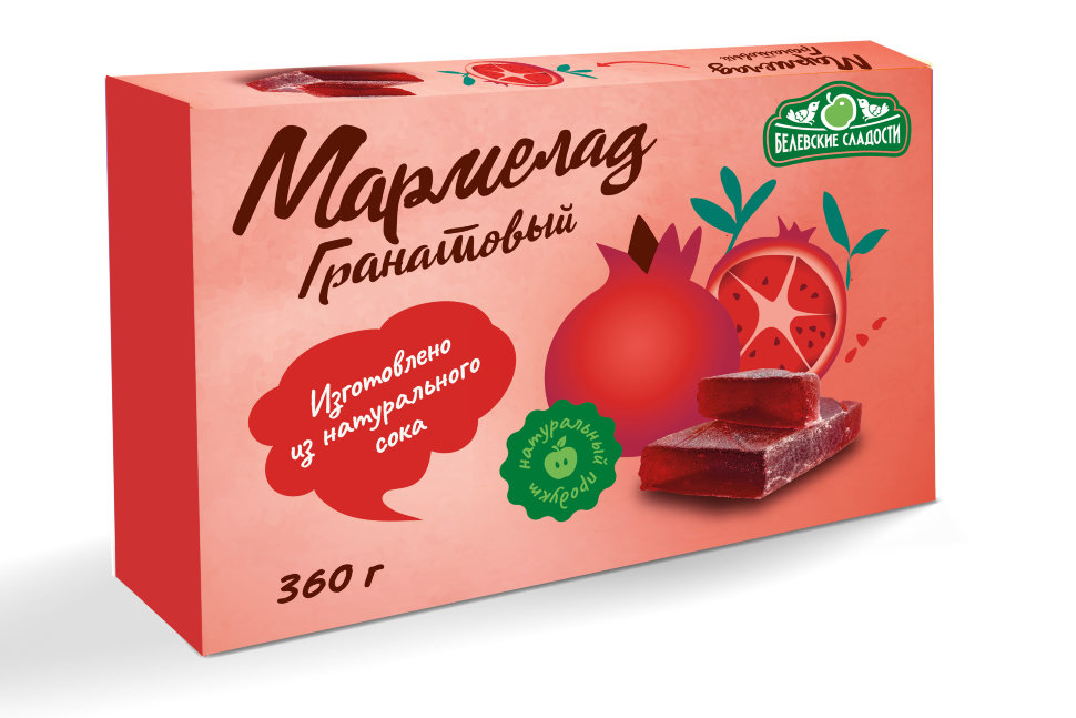  Мармелад  "Гранатовый" белевский 360г  в Можге