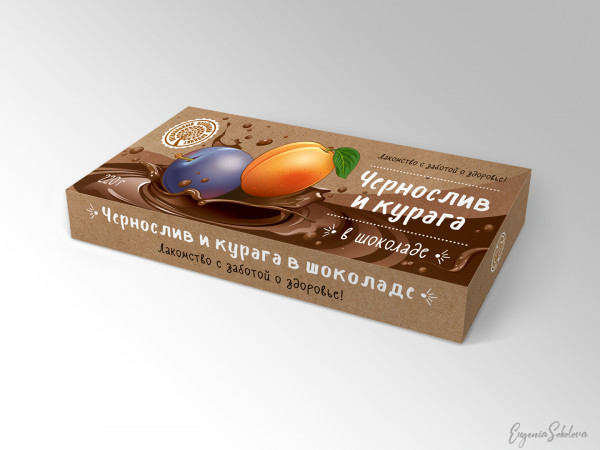 №2 Чернослив и курага в шоколаде, 220г в Можге