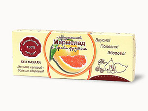 №2 Мармелад натуральный "Грейпфрут" 140г в Можге