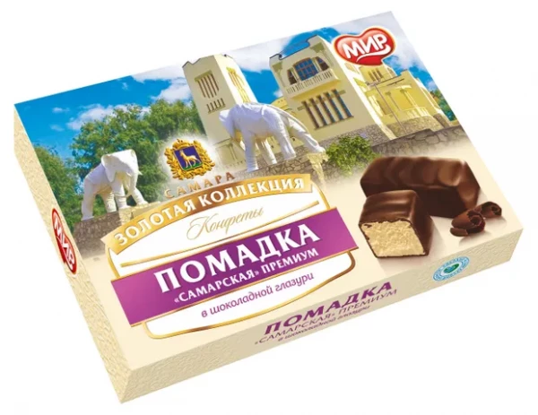 №2 КФ МИР Помадка ШОКОЛАДНОЙ ГЛАЗУРИ 145г  в Можге