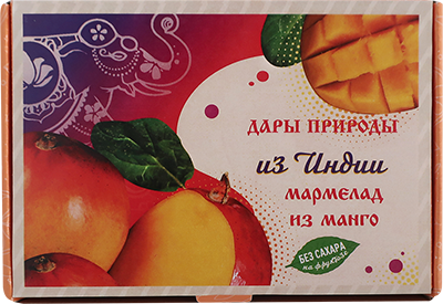 №2 Мармелад дары природы "Манго" 180г   в Можге