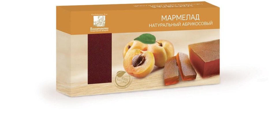  Мармелад пластовый 210г абрикосовый  в Можге