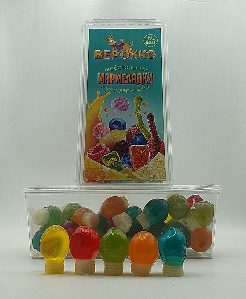  Жевательный мармелад Лампочки, 250г      в Можге